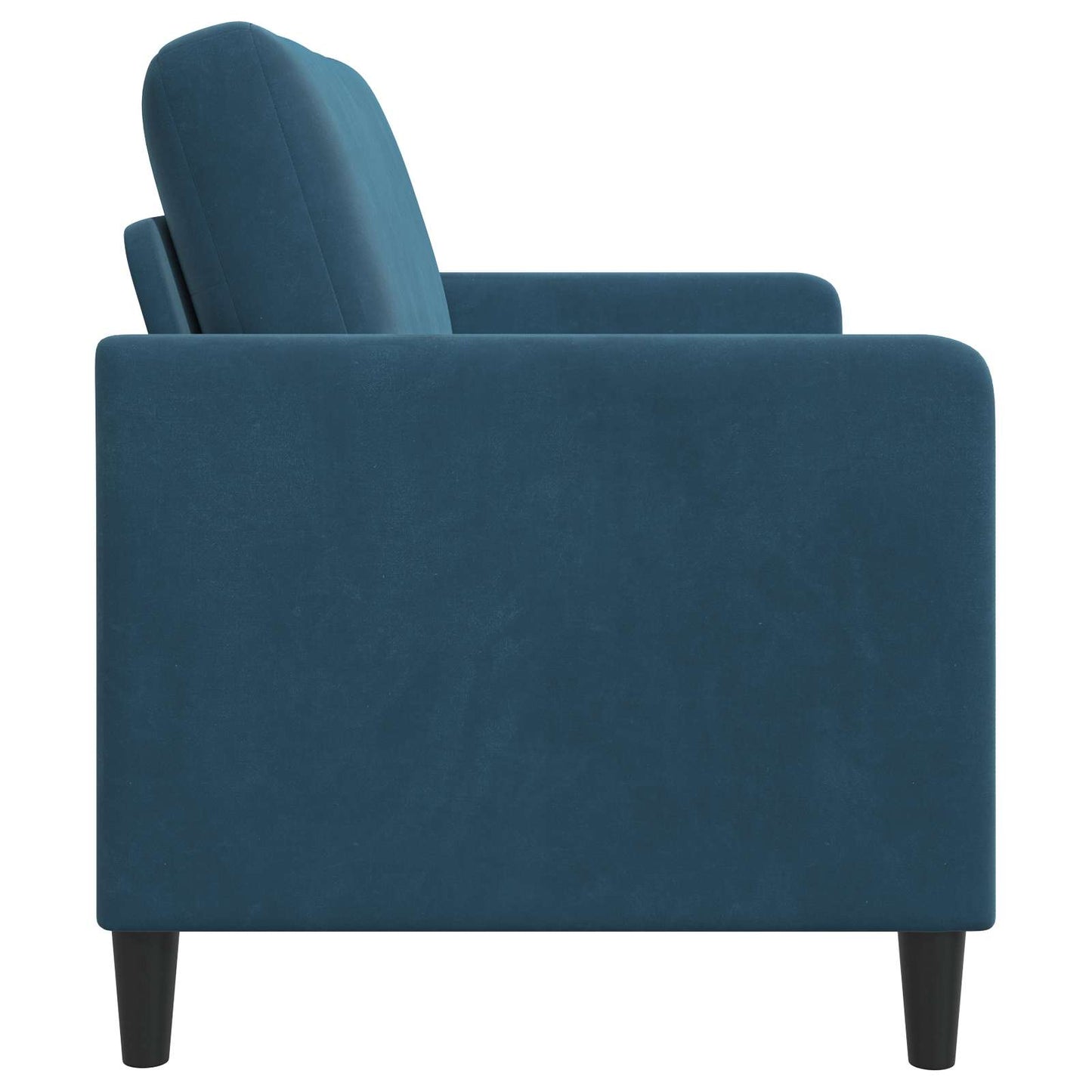 Bank met opslag Blauw 122 x 78 x 87 cm Polyester