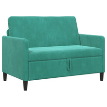 Bank met opslag Turquoise 122 x 78 x 87 cm Polyester