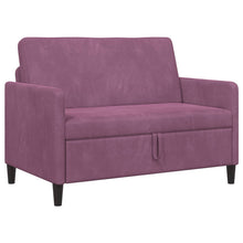 Bank met opslag Paars 122 x 78 x 87 cm Polyester