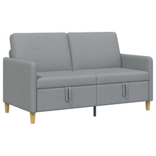 Bank met opslag Lichtgrijs 152 x 78 x 87 cm Polyester