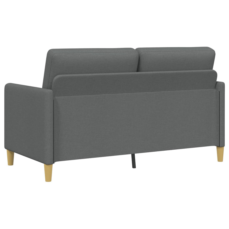 Bank met opslag Donkergrijs 152 x 78 x 87 cm Polyester