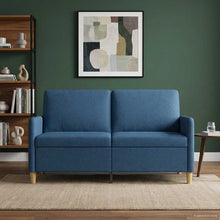 Bank met opslag Blauw 152 x 78 x 87 cm Polyester