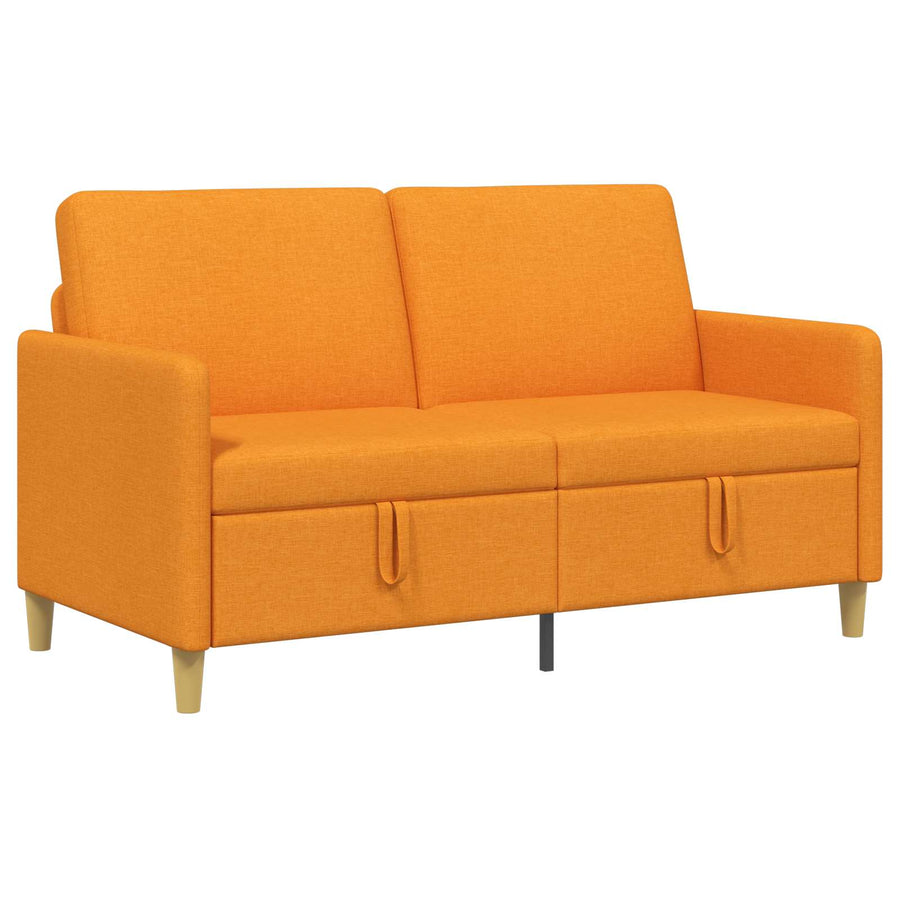 Bank met opslag Donkergeel 152 x 78 x 87 cm Polyester