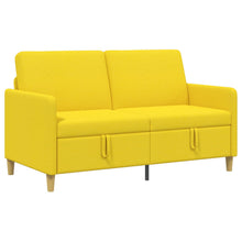 Bank met opslag Lichtgeel 152 x 78 x 87 cm Polyester
