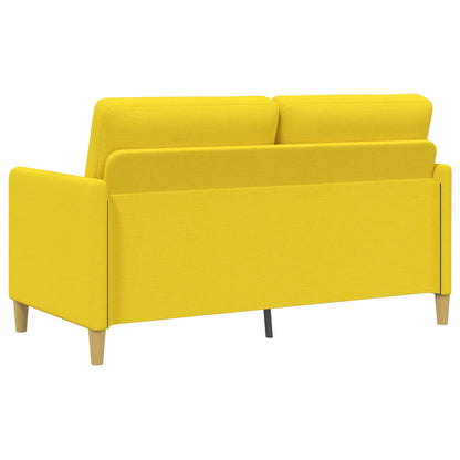 Bank met opslag Lichtgeel 152 x 78 x 87 cm Polyester
