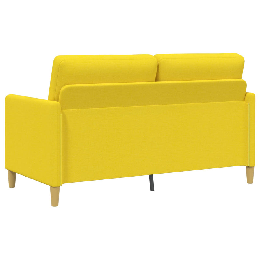 Bank met opslag Lichtgeel 152 x 78 x 87 cm Polyester