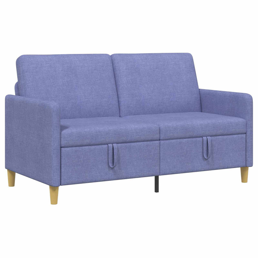Bank met opslag Jeans Blauw 152 x 78 x 87 cm Polyester