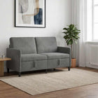 Storage Bench Dark Grey 152 x 78 x 87 cm Polyester