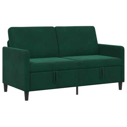 Bank met opslag Donkergroen 152 x 78 x 87 cm Polyester