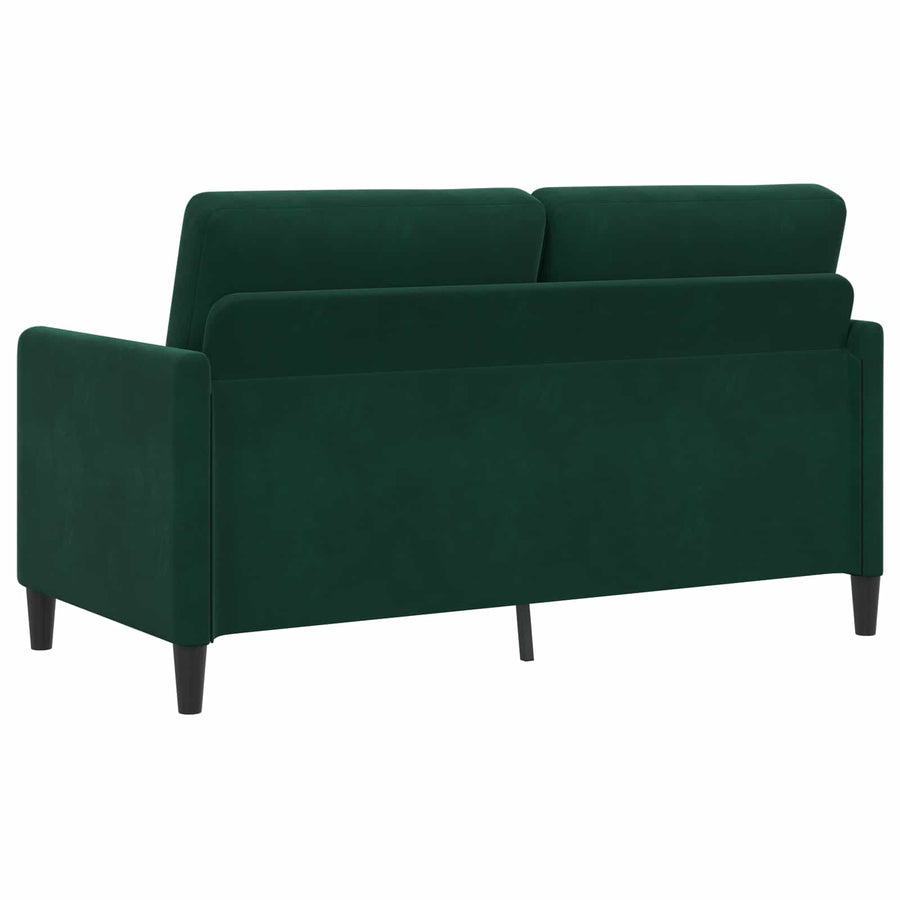 Bank met opslag Donkergroen 152 x 78 x 87 cm Polyester