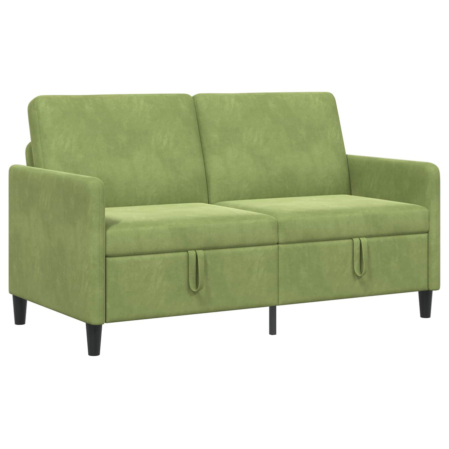 Bank met opslag Lichtgroen 152 x 78 x 87 cm Polyester