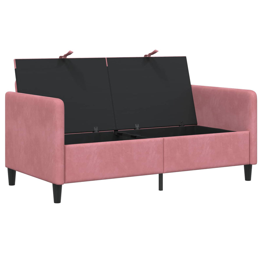 Bank met opslag Roze 152 x 78 x 87 cm Polyester