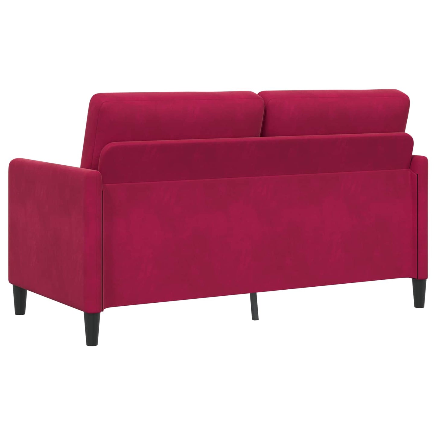 Bank met opslag Wijnrood 152 x 78 x 87 cm Polyester