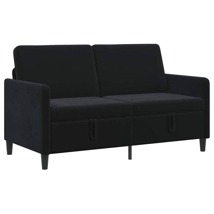 Bank met opslag Zwart 152 x 78 x 87 cm Polyester