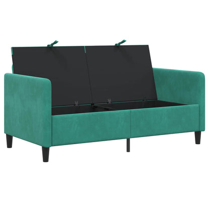Bank met opslag Turquoise 152 x 78 x 87 cm Polyester