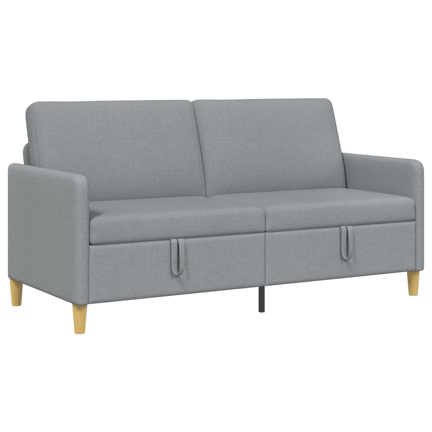 Bank met opslag Lichtgrijs 172 x 78 x 87 cm Polyester