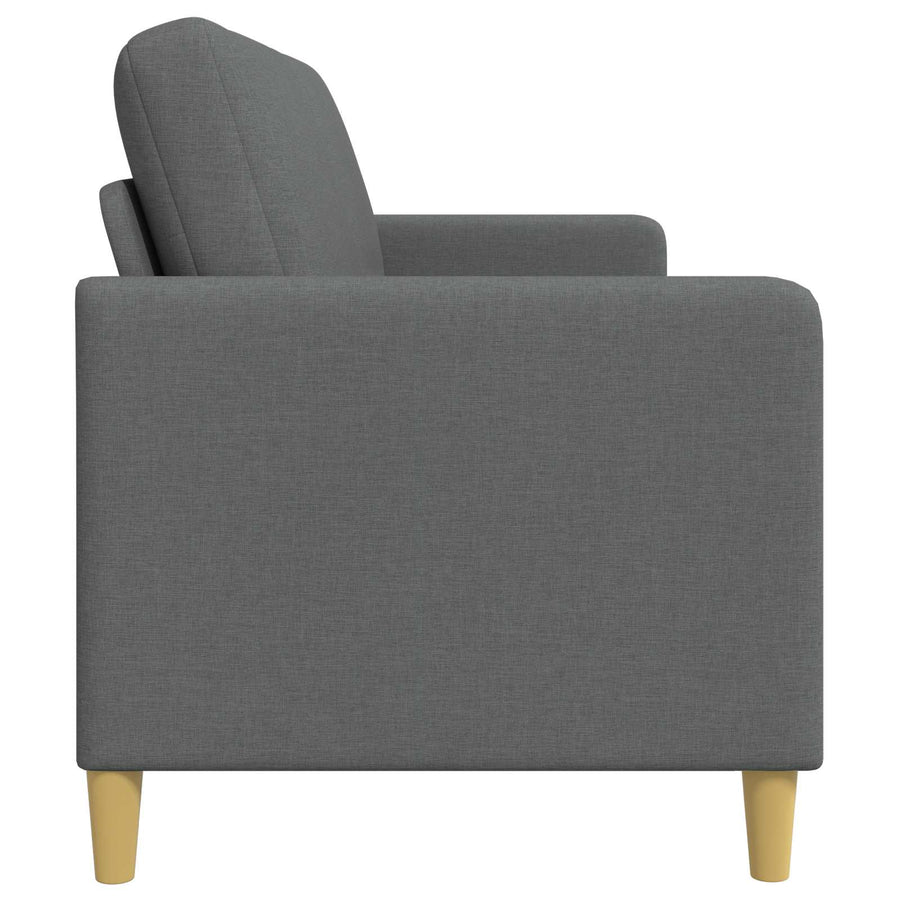 Bank met opslag Donkergrijs 172 x 78 x 87 cm Polyester