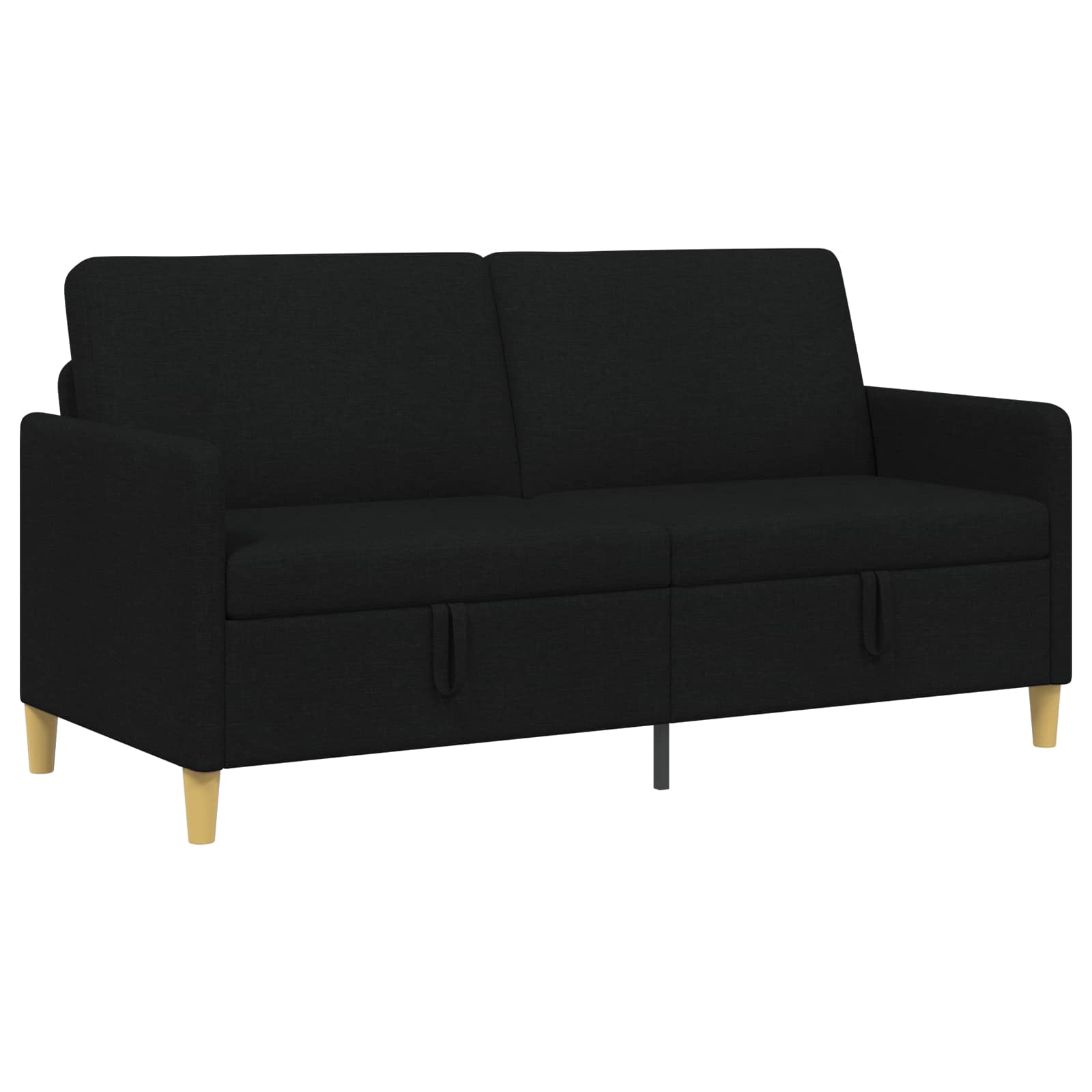 Bank met opslag Zwart 172 x 78 x 87 cm Polyester