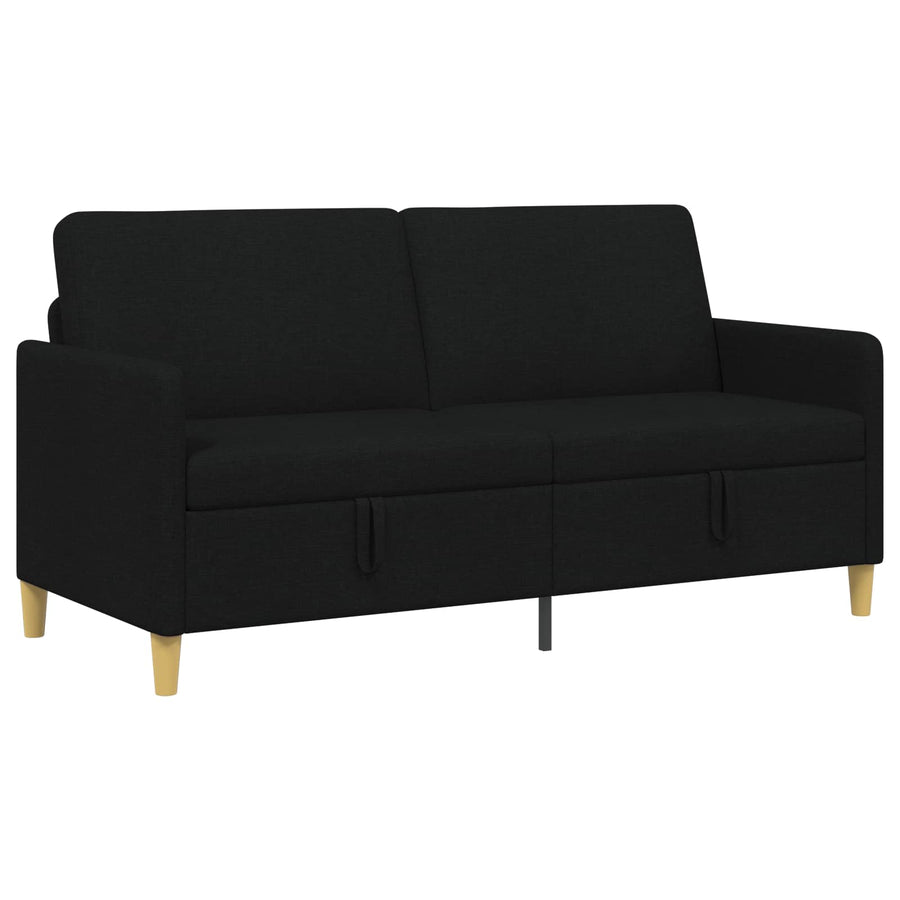 Bank met opslag Zwart 172 x 78 x 87 cm Polyester