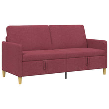 Bank met opslag Wijnrood 172 x 78 x 87 cm Polyester