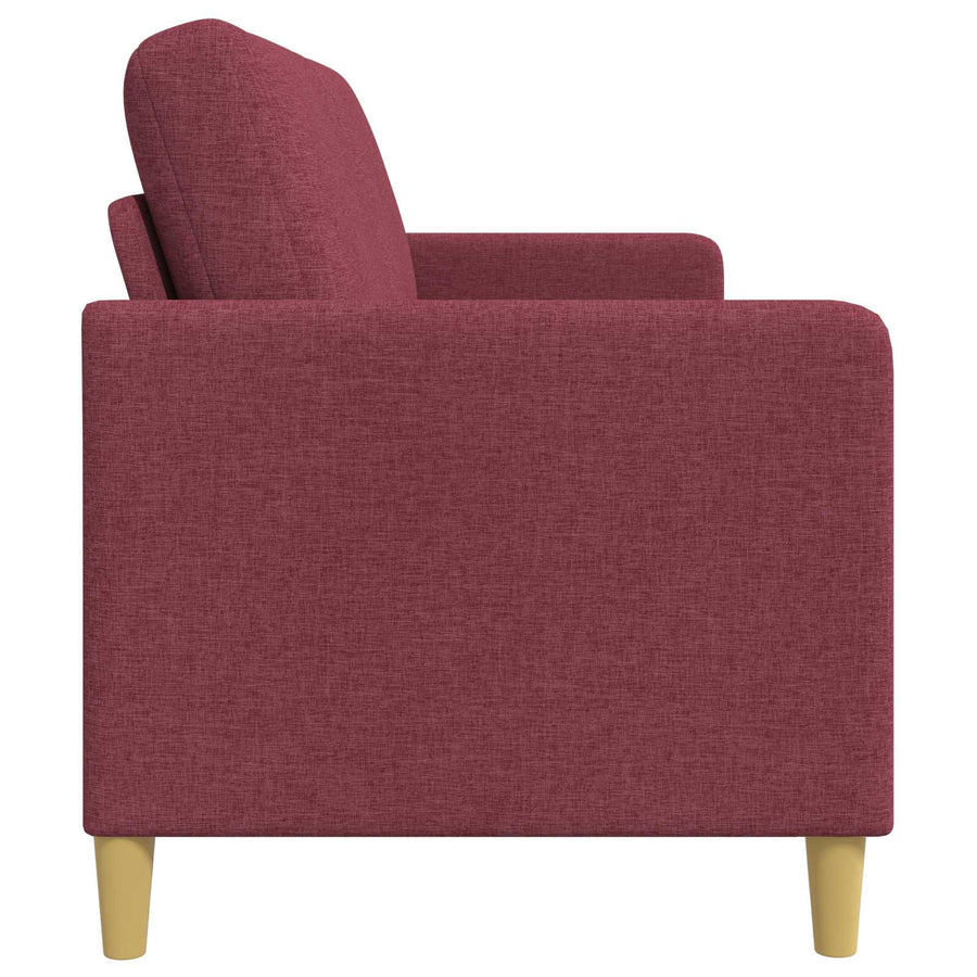 Bank met opslag Wijnrood 172 x 78 x 87 cm Polyester
