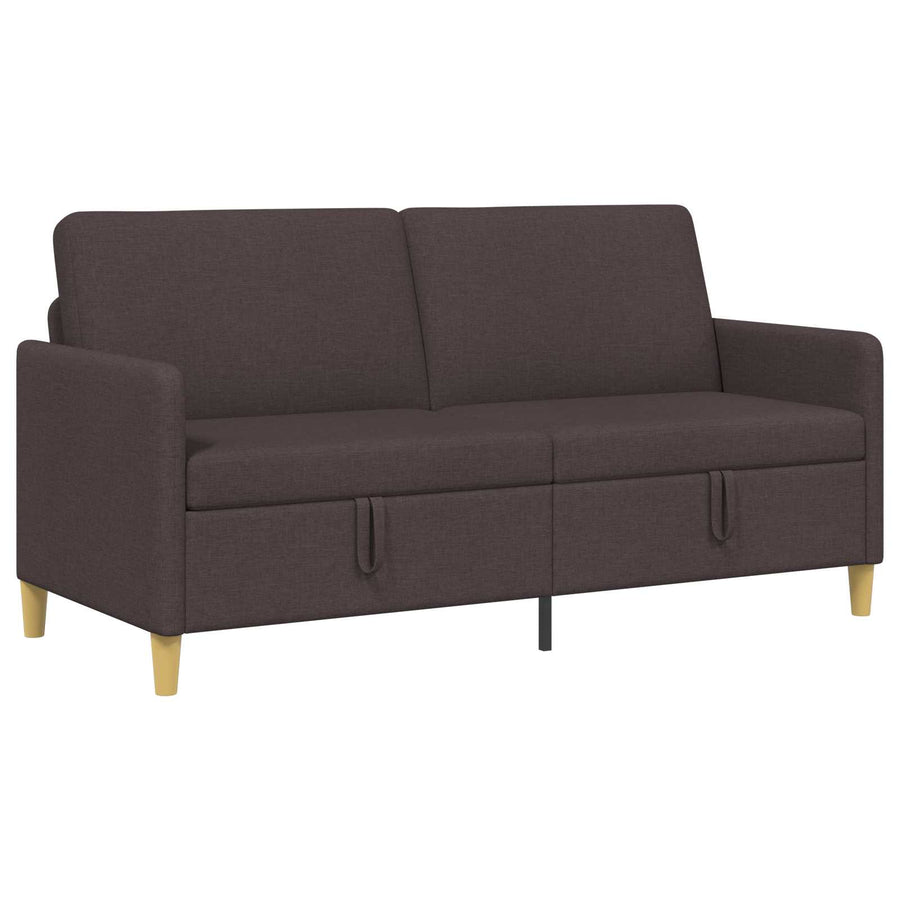 Bank met opslag Donkerbruin 172 x 78 x 87 cm Polyester