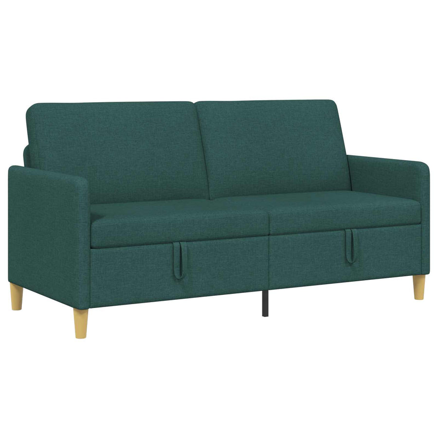 Bank met opslag Donkergroen 172 x 78 x 87 cm Polyester