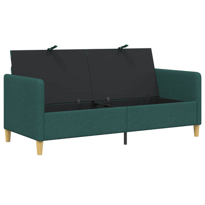 Bank met opslag Donkergroen 172 x 78 x 87 cm Polyester