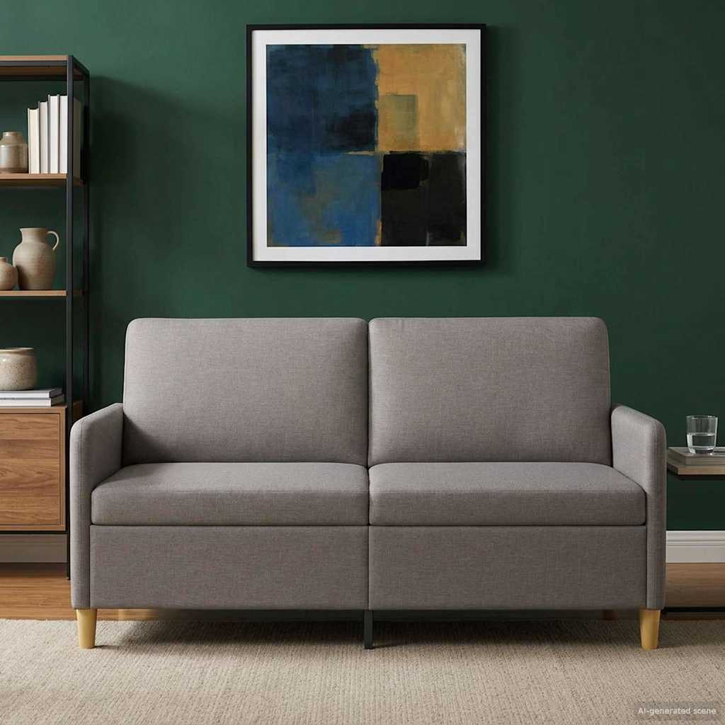 Bank met opslag Taupe 172 x 78 x 87 cm Polyester
