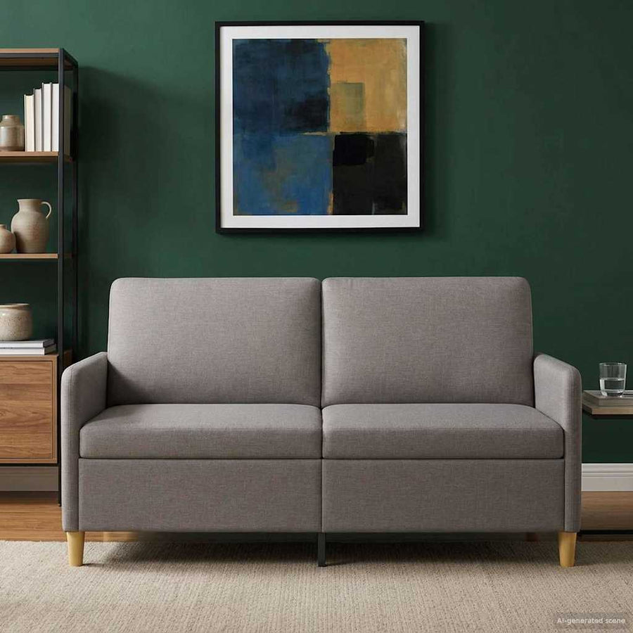 Bank met opslag Taupe 172 x 78 x 87 cm Polyester