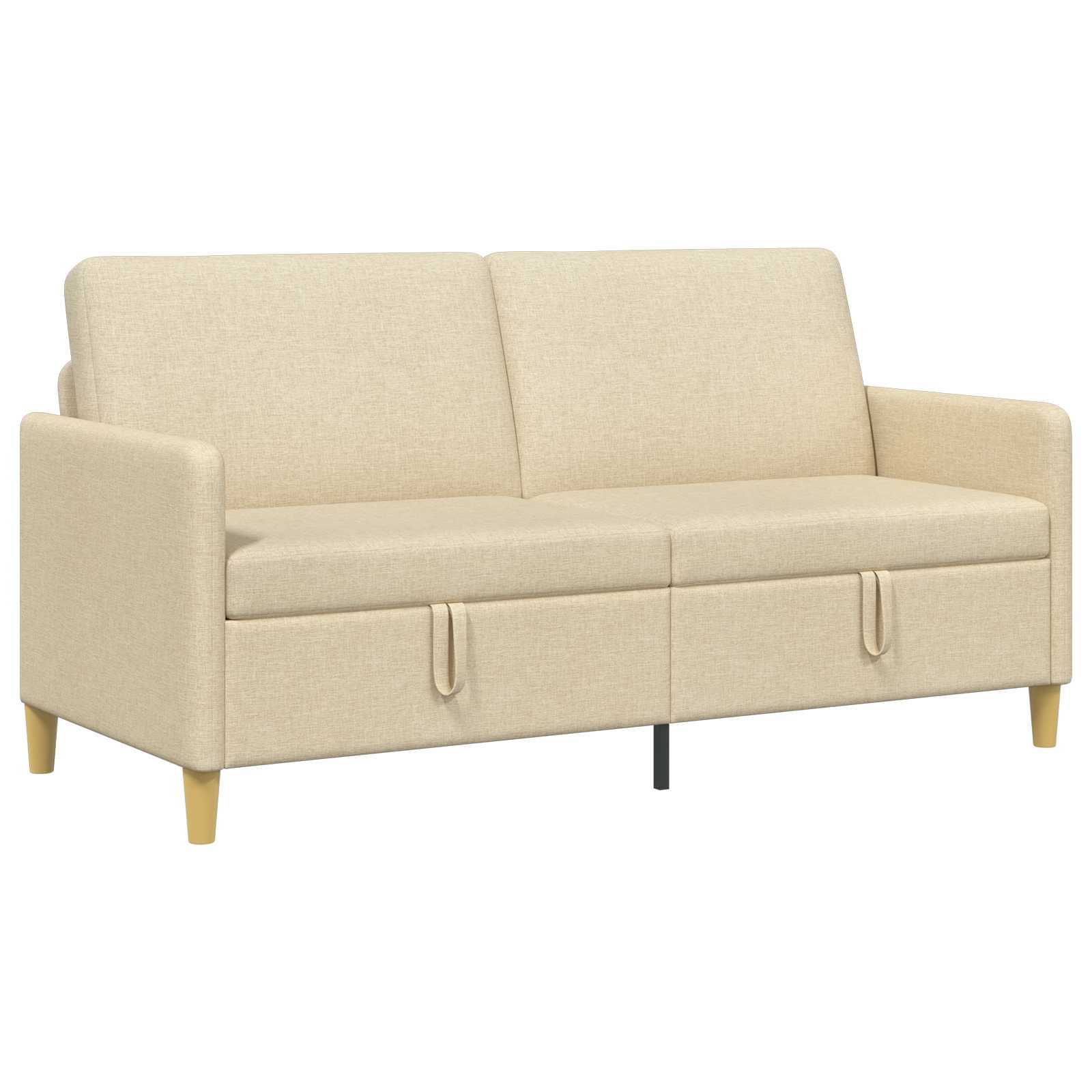Bank met opslag Crèmekleurig 172 x 78 x 87 cm Polyester