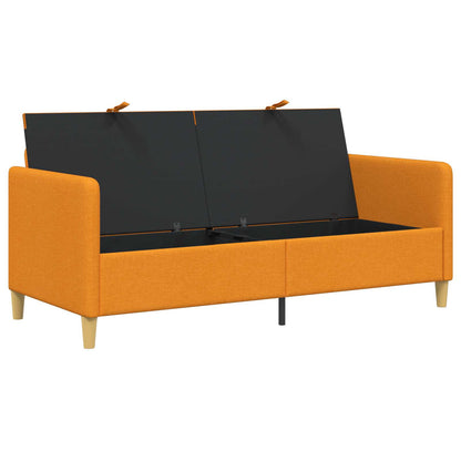Bank met opslag Donkergeel 172 x 78 x 87 cm Polyester
