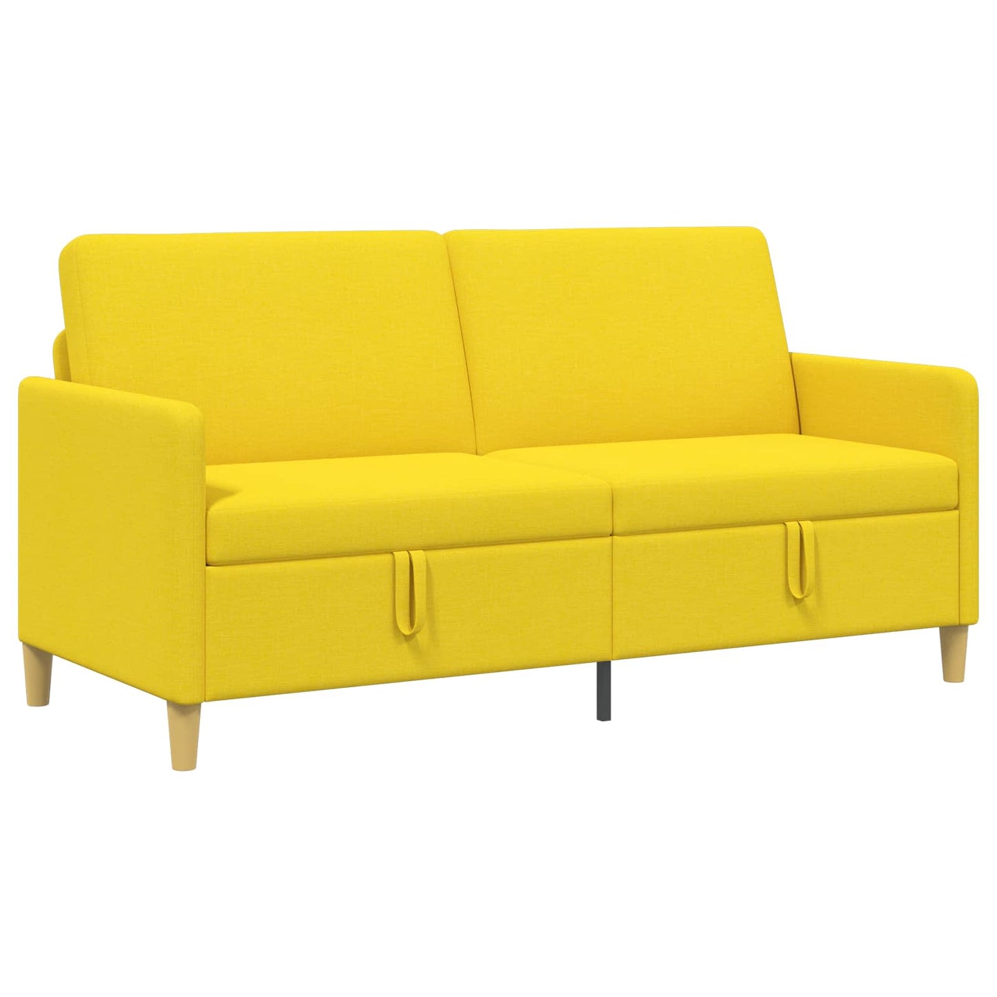 Bank met opslag Lichtgeel 172 x 78 x 87 cm Polyester