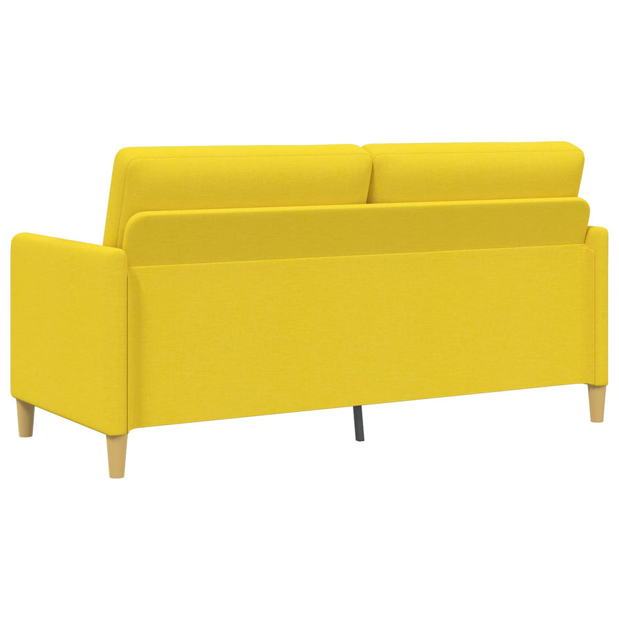 Bank met opslag Lichtgeel 172 x 78 x 87 cm Polyester