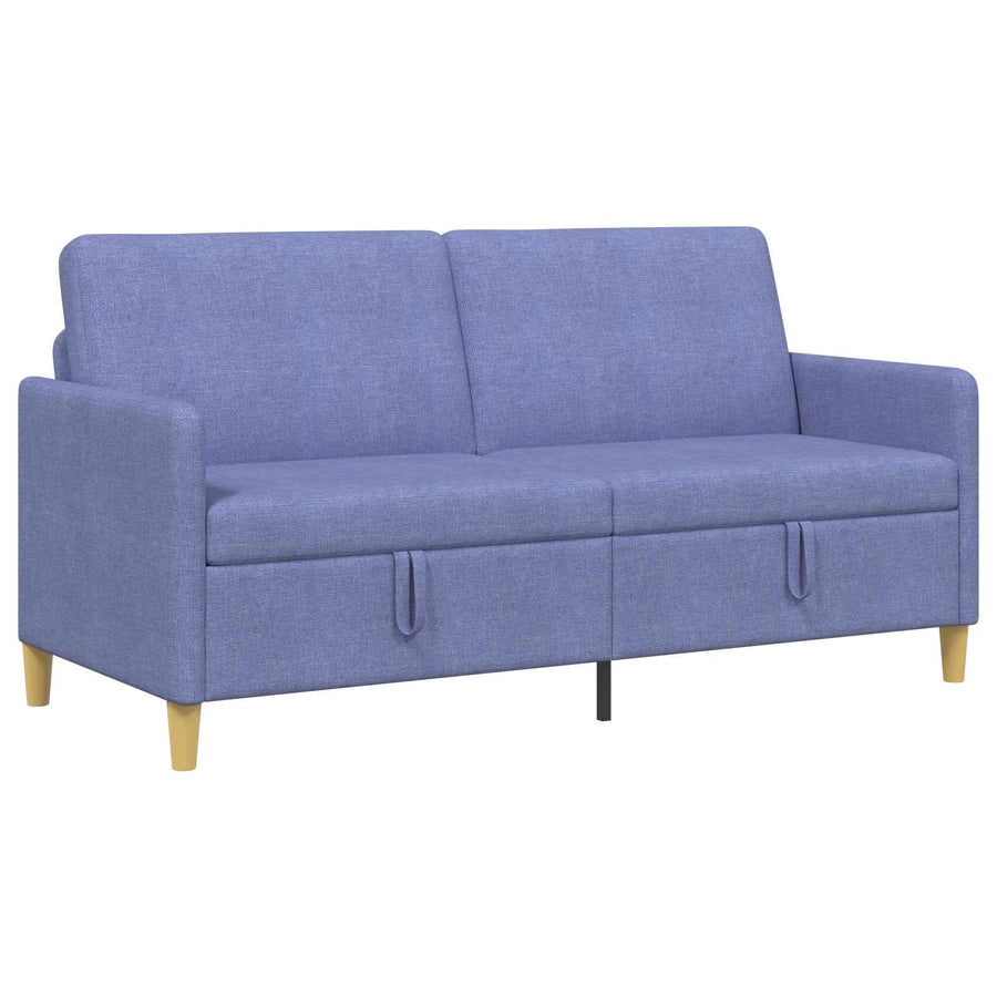 Bank met opslag Jeans Blauw 172 x 78 x 87 cm Polyester