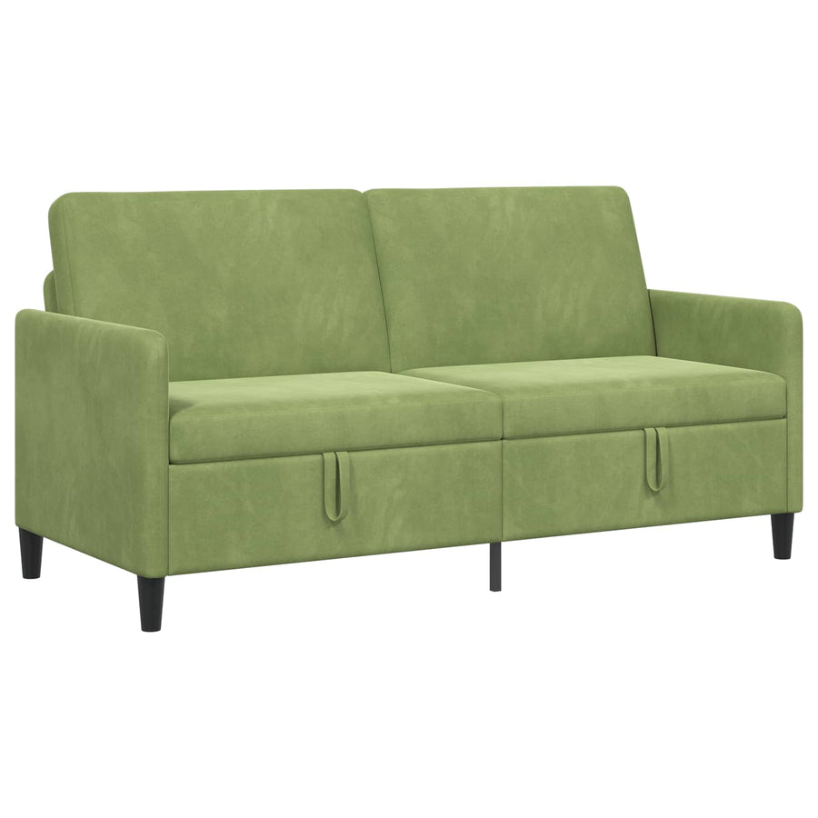 Bank met opslag Lichtgroen 172 x 78 x 87 cm Polyester