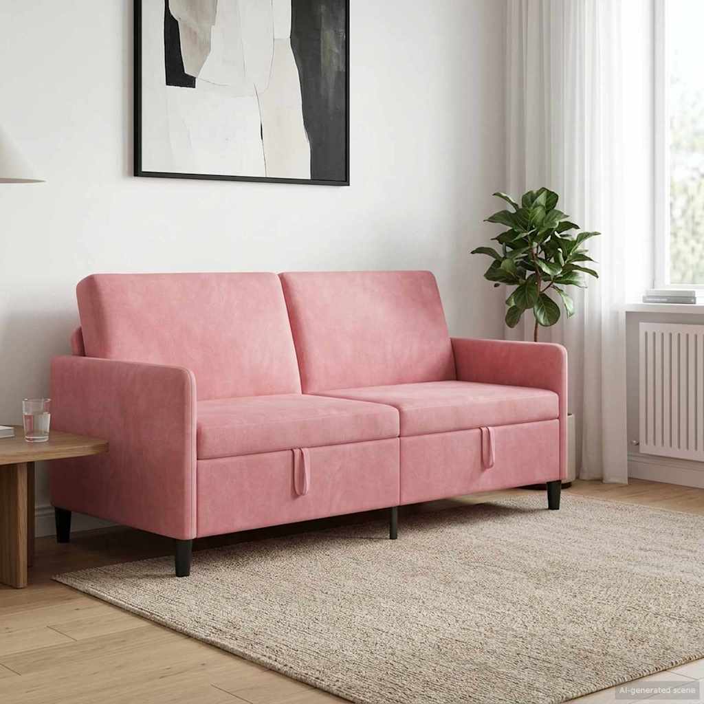 Bank met opslag Roze 172 x 78 x 87 cm Polyester