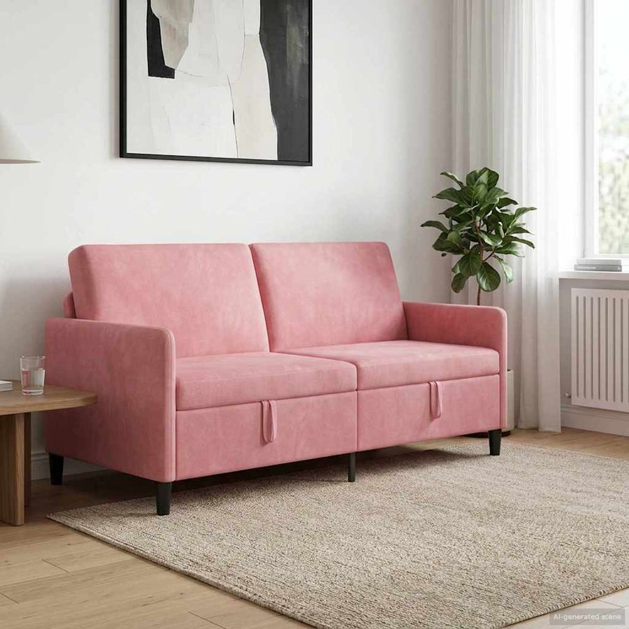 Bank met opslag Roze 172 x 78 x 87 cm Polyester