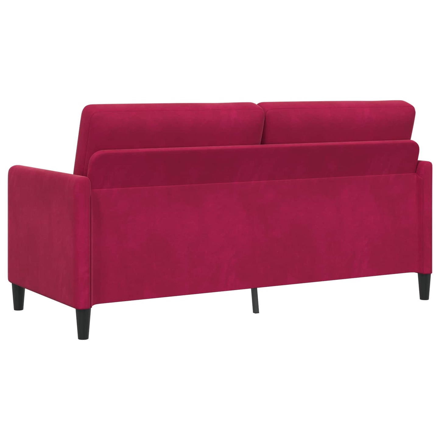 Bank met opslag Wijnrood 172 x 78 x 87 cm Polyester