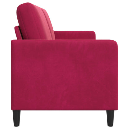 Bank met opslag Wijnrood 172 x 78 x 87 cm Polyester