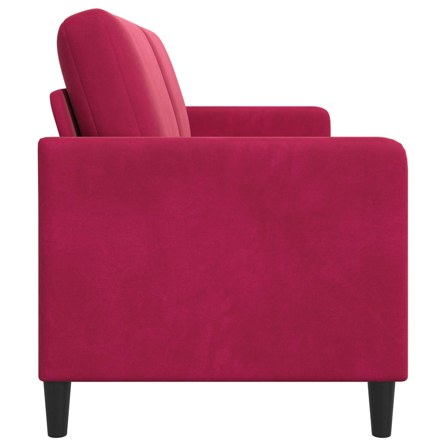 Bank met opslag Wijnrood 172 x 78 x 87 cm Polyester