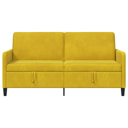 Bank met opslag Geel 172 x 78 x 87 cm Polyester