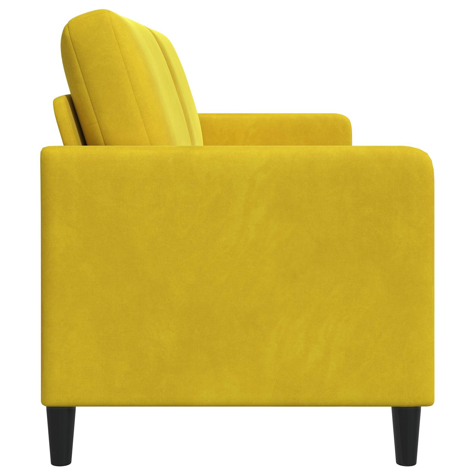 Bank met opslag Geel 172 x 78 x 87 cm Polyester