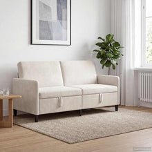 Bank met opslag Crèmekleurig 172 x 78 x 87 cm Polyester