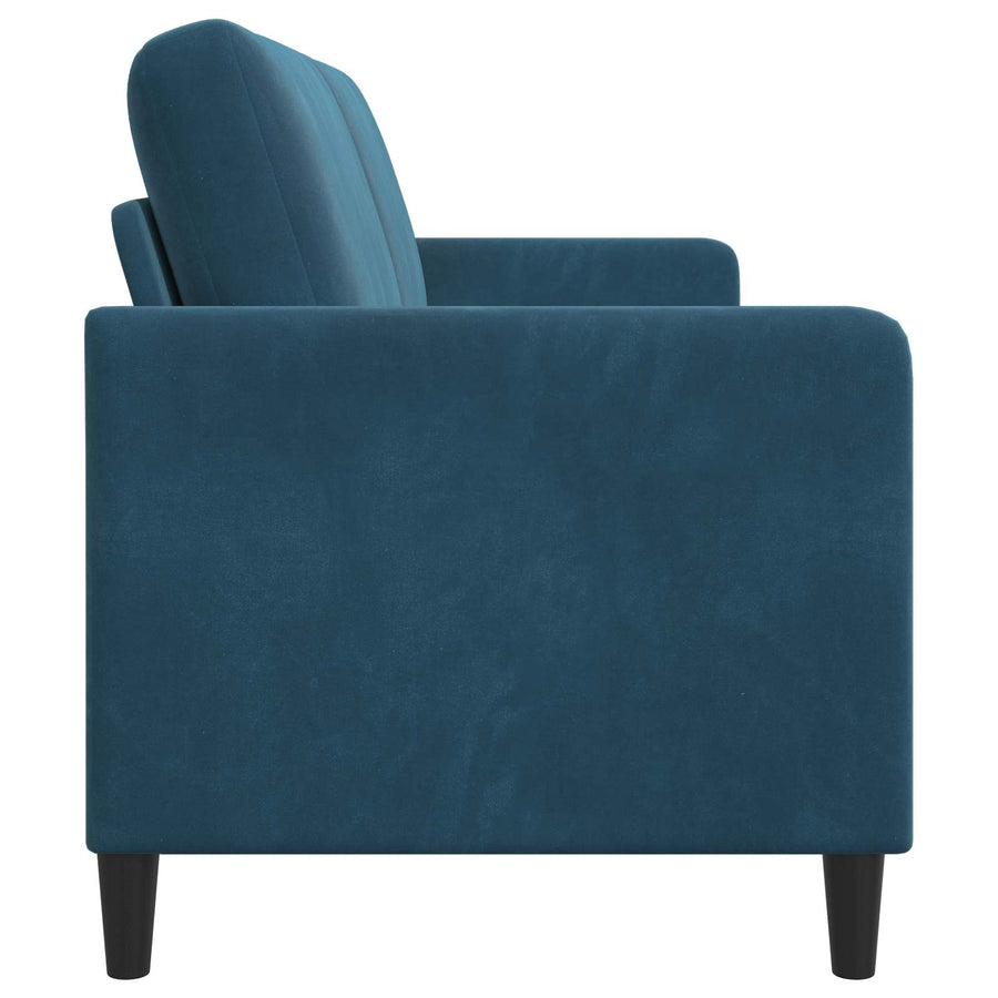Bank met opslag Blauw 172 x 78 x 87 cm Polyester