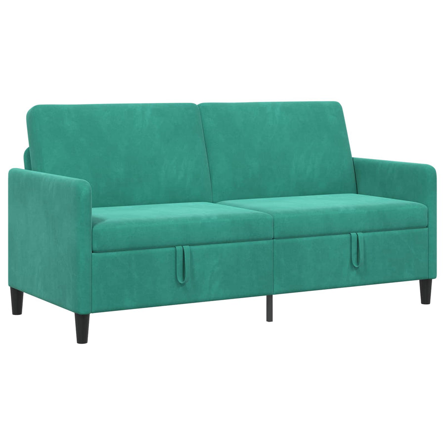 Bank met opslag Turquoise 172 x 78 x 87 cm Polyester