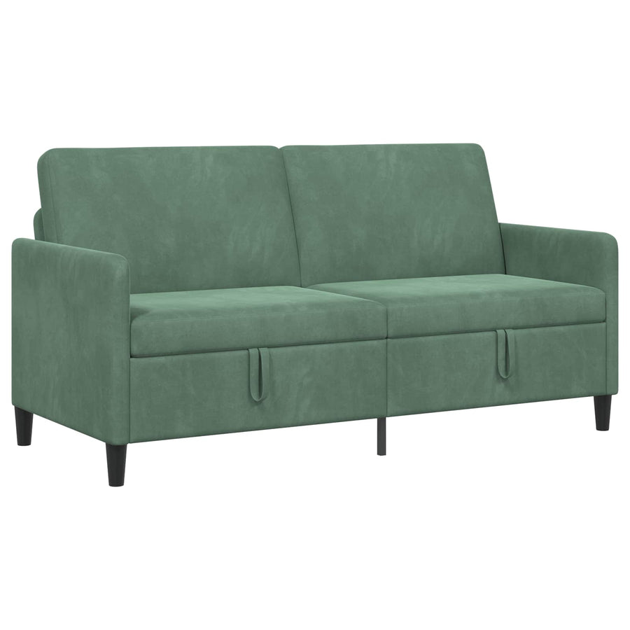 Bank met opslag Zeegroen 172 x 78 x 87 cm Polyester
