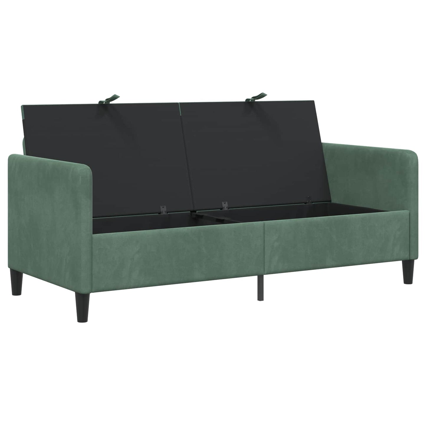 Bank met opslag Zeegroen 172 x 78 x 87 cm Polyester
