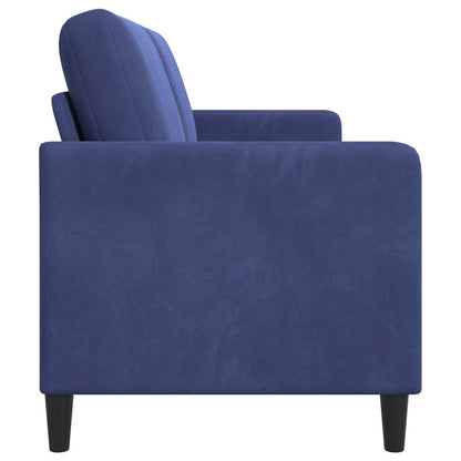 Bank met opslag Politieblauw 172 x 78 x 87 cm Polyester