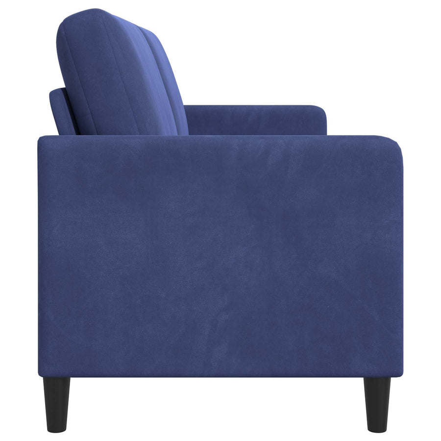 Bank met opslag Politieblauw 172 x 78 x 87 cm Polyester